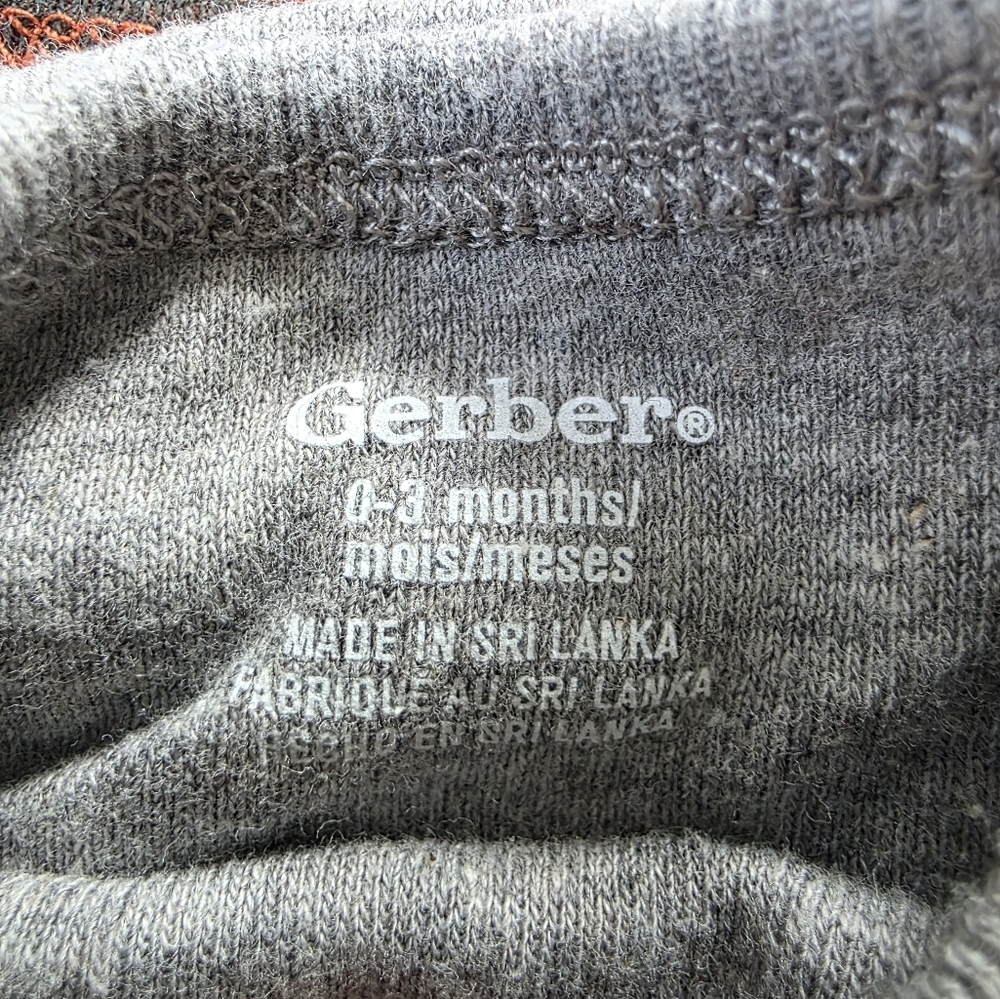 🔥5 FOR $25🔥NWOT Gerber Baby Boy Dino Onesies 4 Pack 0-3months - Picture 7 of 11